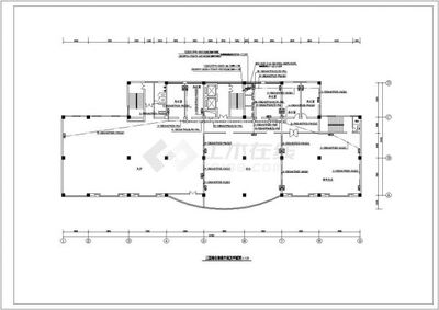 【综合布线系统】某地区十六层办公综合布线系统电气cad设计施工图_土木在线